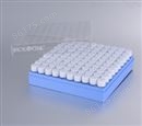 美国巴罗克0.5ml预置2D码冻存管（白色盖子）+1英寸蓝色冻存盒